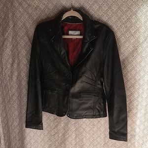 Leather jacket,womens,Wilson's Leather Maxima size large